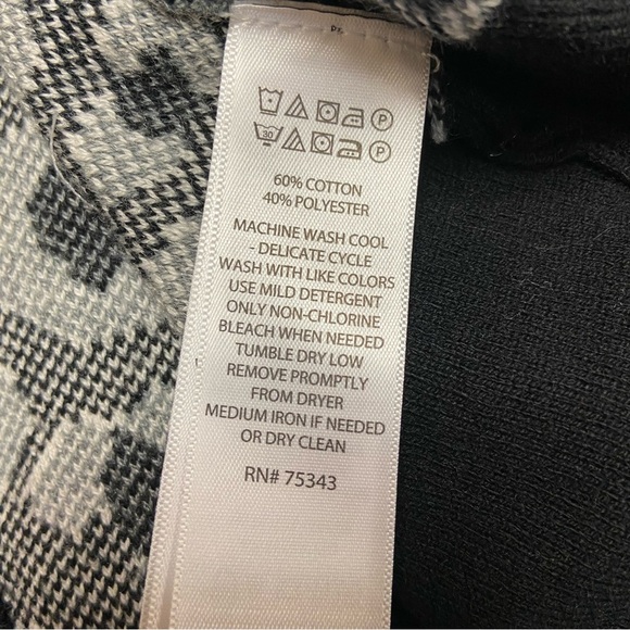 Rachel Zoe Ladies Sweater Cardigan Full Zip Animal Print Medium - Picture 10 of 10